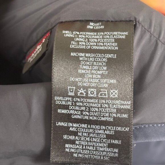 Men's Navy Quilted Jacket - Picture 4 of 5